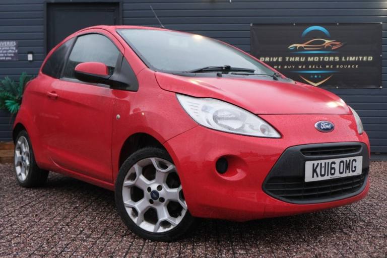 2016 Ford Ka 1.2 Zetec Hatchback 3dr Petrol Manual Euro 5 (s/s) (69 ps) Hatchback Petrol Manual