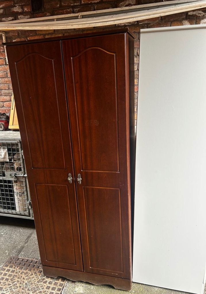 Wood Wardrobes - Good Condition Storage