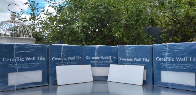 image for Brand New white Subway tiles