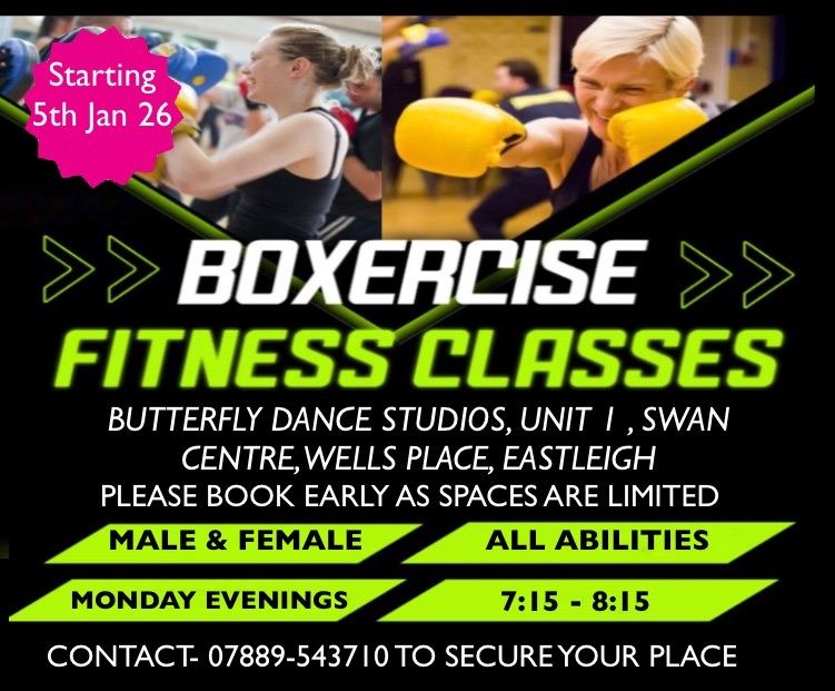 BOXERCISE CLASSES - BOOK NOW