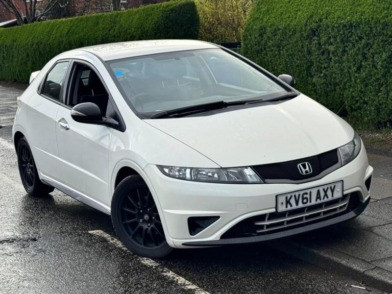2012 Honda Civic 1.8 i-VTEC Ti 5dr Rare Limited Edition Pearl White Hatch Clean