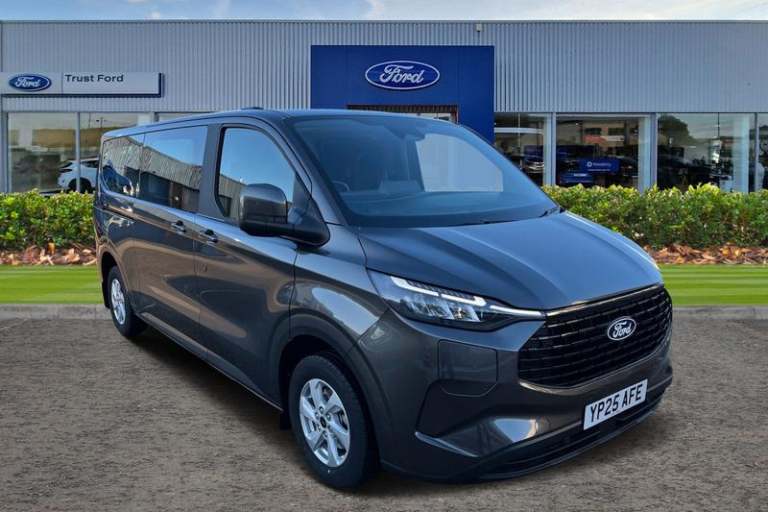 2025 Ford Tourneo Custom 2.5 PHEV 232ps H1 Zetec 8 seater Auto MPV PETROL/ELECTRIC Automatic