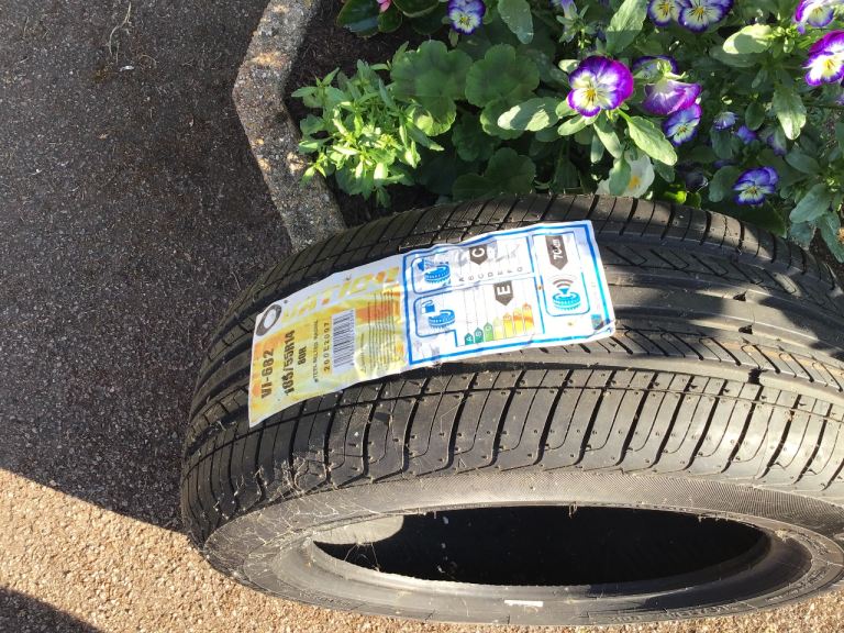 NEW TYRE FOR VW AND OTHER CARS - POST OR COLLECT WEYBRIDGE SURREY