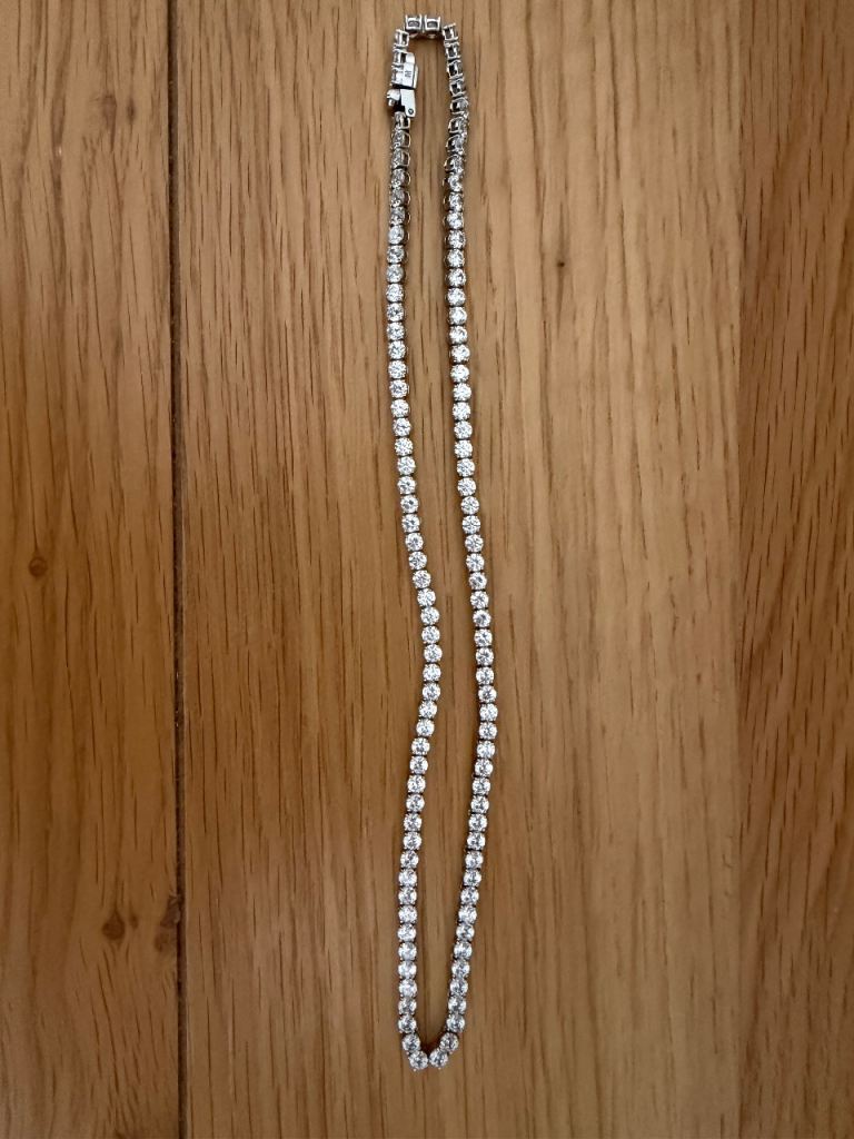 Swarovski tennis necklace