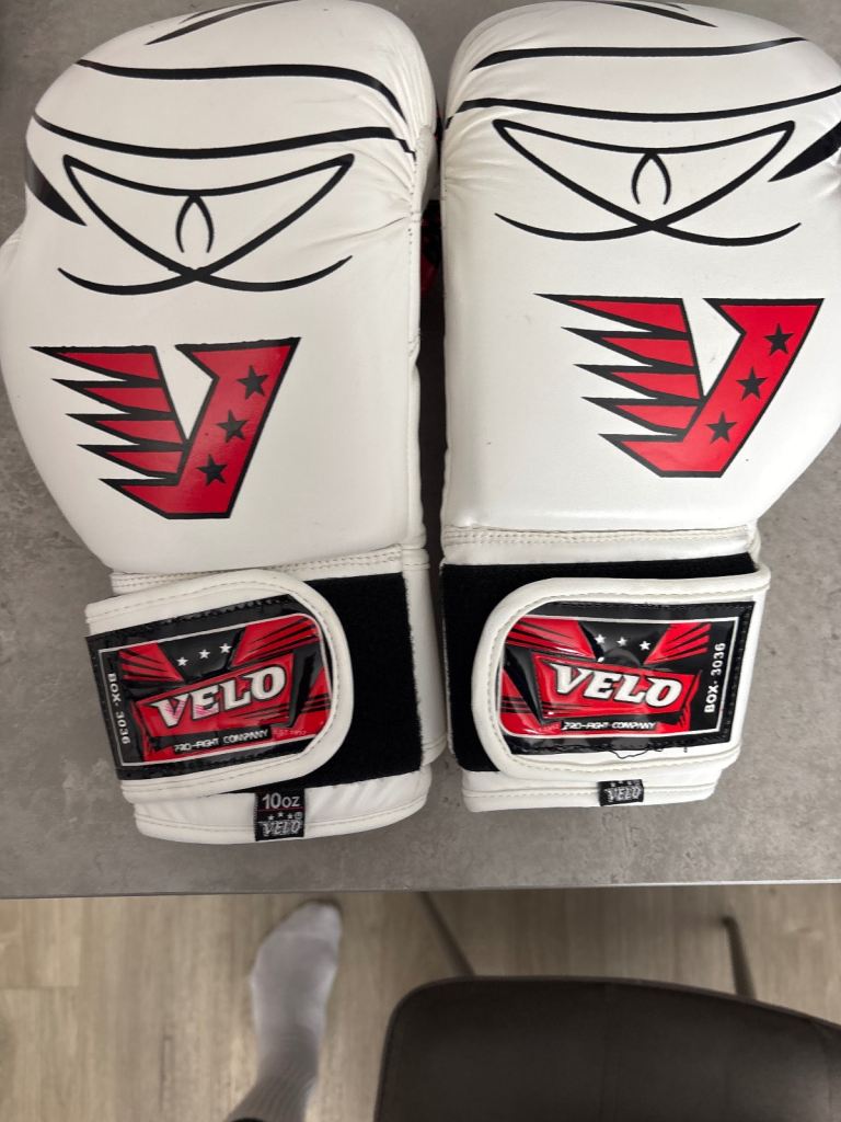 image for Boxing gloves and pads