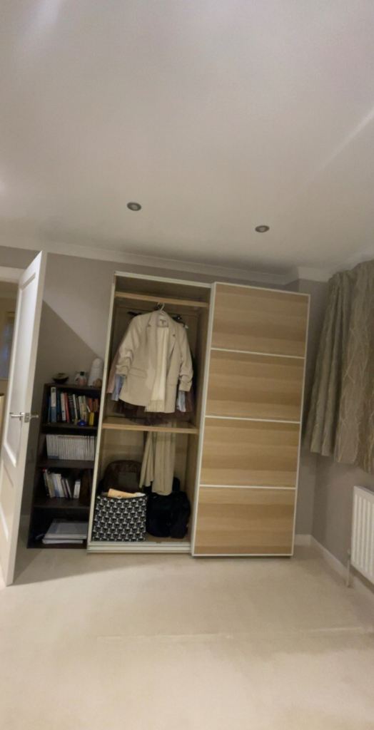 Wardrobe IKEA with sliding doors in excellent condition 
