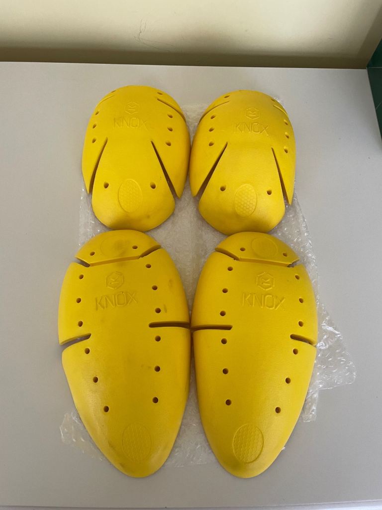 Motorcyclist  elbow and knee protectors 
