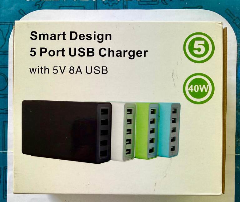Brand New Multiple USB hub 5 port USB charger