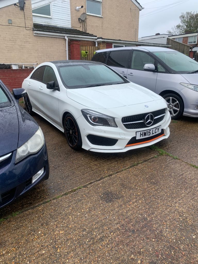 Mercedes cla 220 orange art 