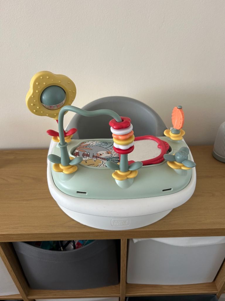 Baby Seat with Activity Tray – As Good As New