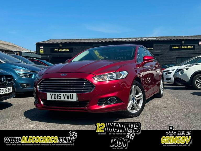 FORD MONDEO 2.0 TDCi Titanium Red Manual Diesel 2015