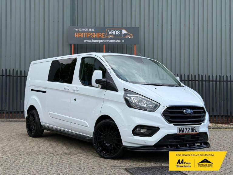 2022 Ford Transit Custom 2.0 300 EcoBlue Limited Crew Van Double Cab 5dr Diesel Manual L2 H1 Euro...