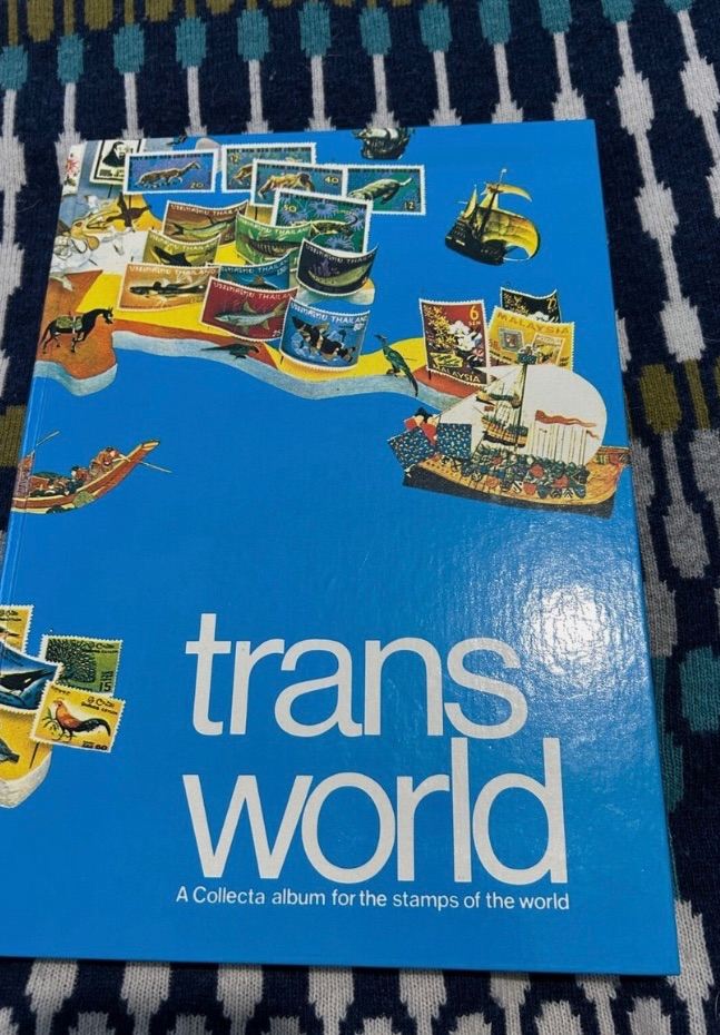 Stamp book collection 