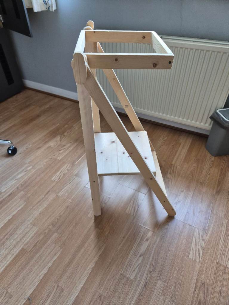 Wooden Learning Tower / Kitchen Helper Stool