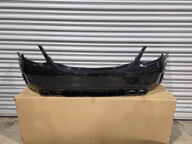Mercedes C Class W205 C63 rear back bumper . 2016 - 2021