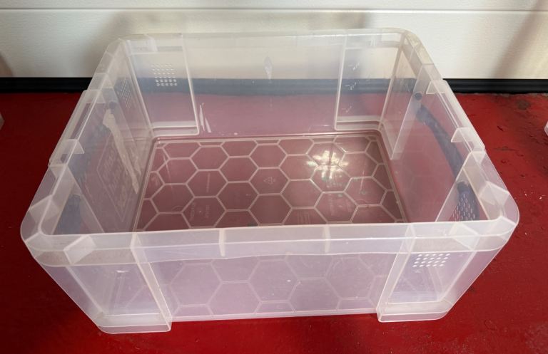 21L REALLY USEFUL STORAGE BOX - no lid 