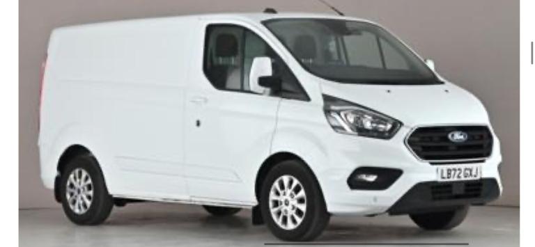 2022 Ford Transit Custom 2.0 EcoBlue 130ps Low Roof Limited Van PANEL VAN Diesel Manual
