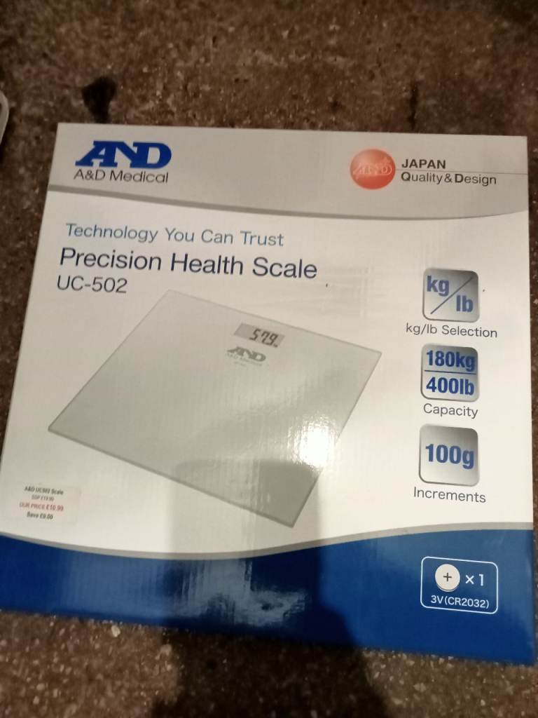 Thin Bath Precision Health Weight Scales UC-502. Bolton