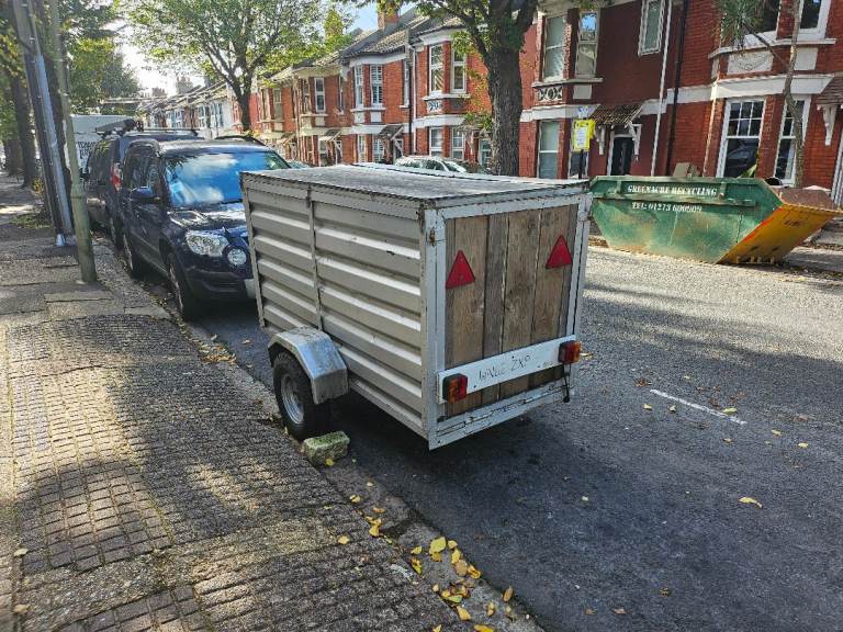 Box Trailer camping gardening car boot enclosed 