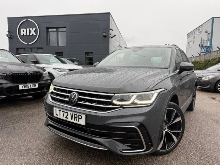 2022 Volkswagen Tiguan 1.5 TSI R-Line SUV 5dr Petrol DSG Euro 6-FINISHED IN DOLPHIN GREY WITH HAL...