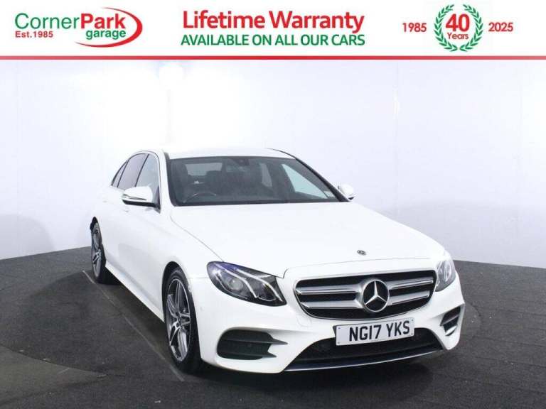 2017 Mercedes-Benz E Class 2.0 E220d AMG Line Saloon 4dr Diesel G-Tronic+ Euro 6 (s/s) (194 ps) S...