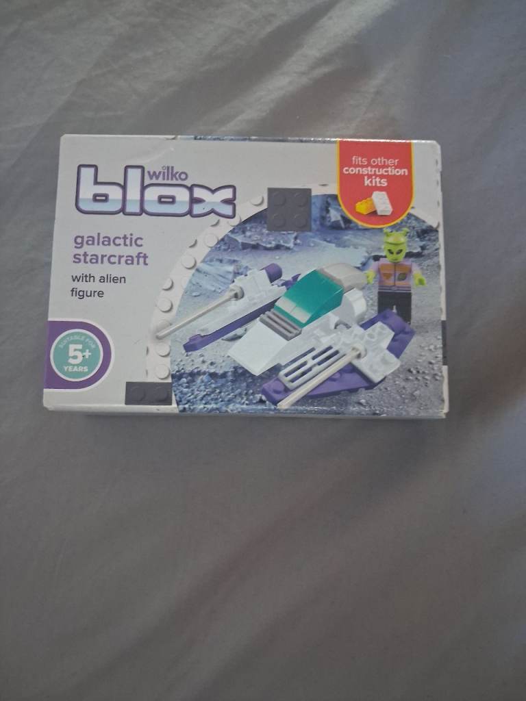 Wilko Blox Galactic Starcraft Building Set – New