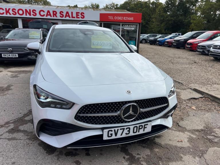 2023 Mercedes-Benz CLA 1.3 CLA180h MHEV AMG Line (Premium) Coupe 7G-DCT Euro 6 (s/s) 4dr COUPE Pe...