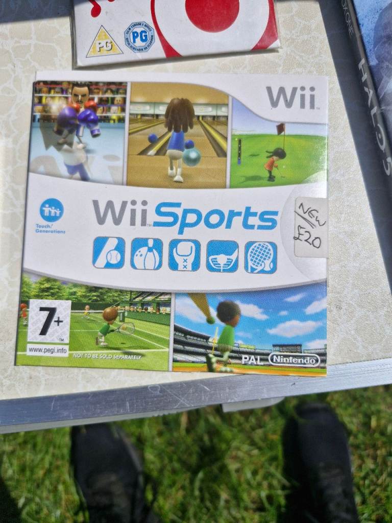 Wii Sports New sealed cardboard game
