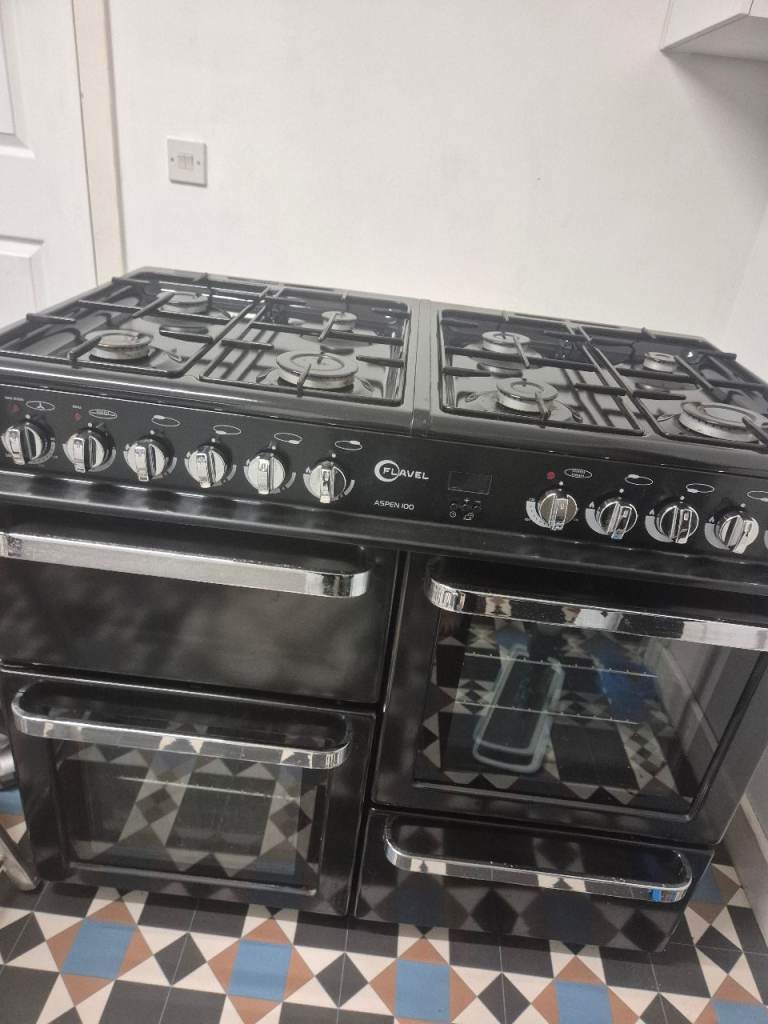 flavel aspen 100 cooker gas hob