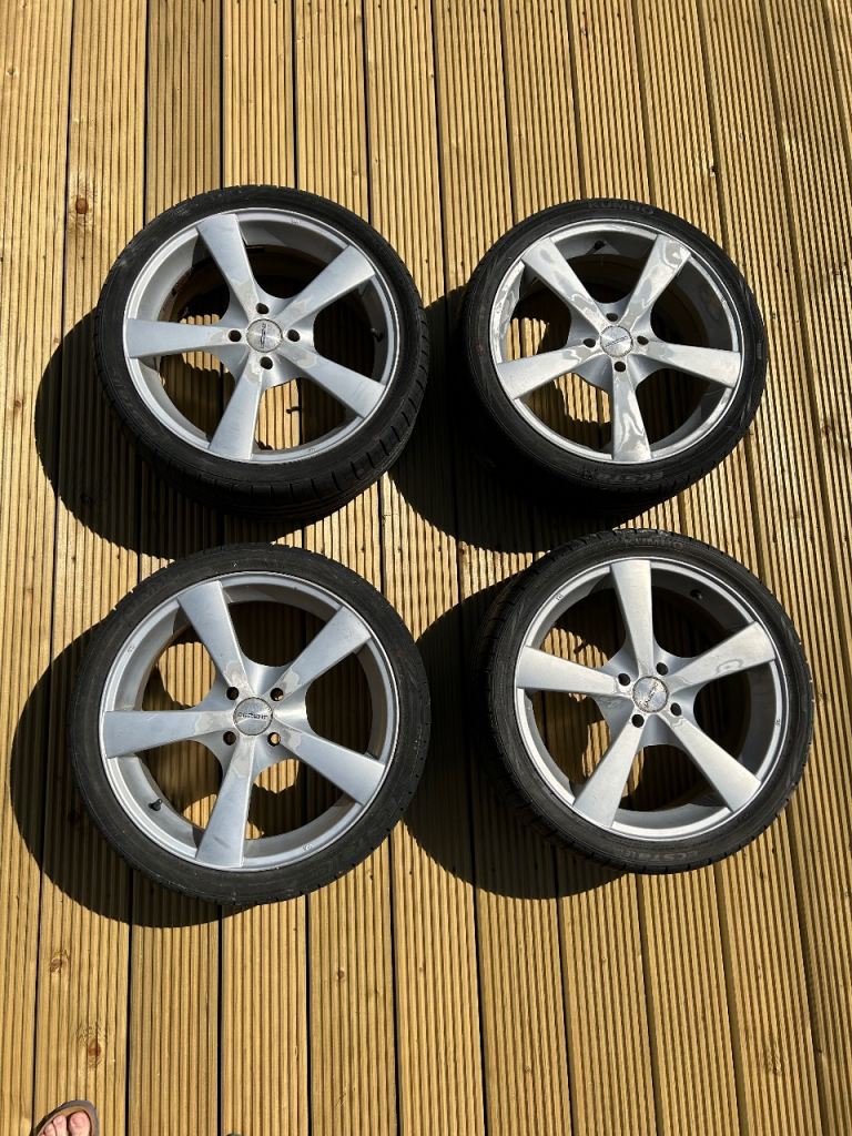 17 inch alloy wheels and Kumho tyres - Toyota MR2 Roadster fitment 