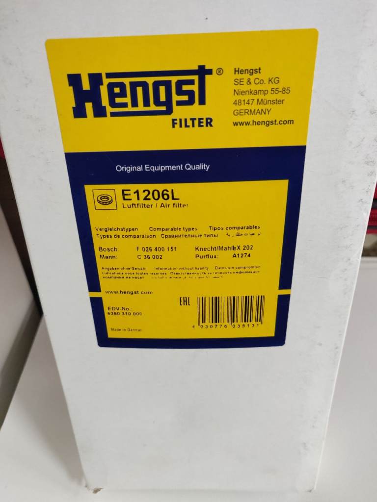 Mini Cooper Air Filter