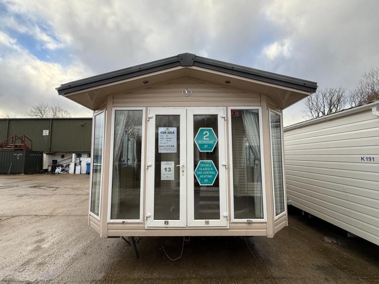 2 Bed BK Static Caravan - French Doors, DG, CH - Offsite / Own Land / Farms