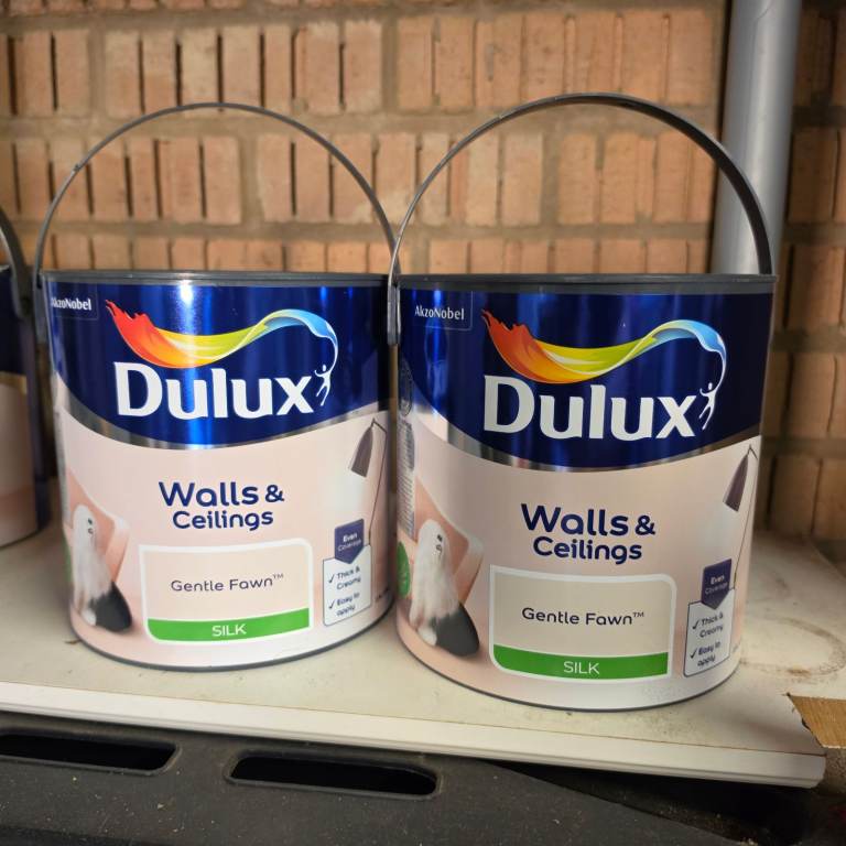 Dulux Gentle Fawn Silk Paint for Walls & Ceilings – New