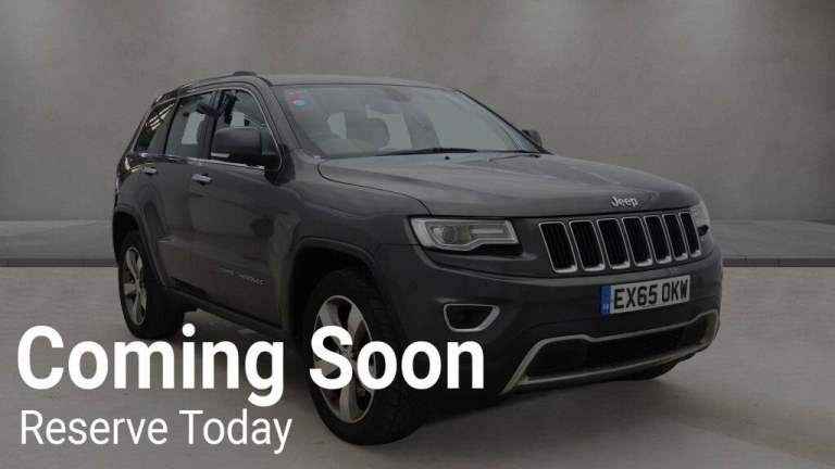 2015 Jeep Grand Cherokee 3.0 V6 CRD Limited Plus Auto 4WD Euro 5 5dr ESTATE Diesel Automatic