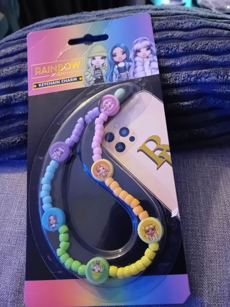 2 rainbowhigh keychain charm 