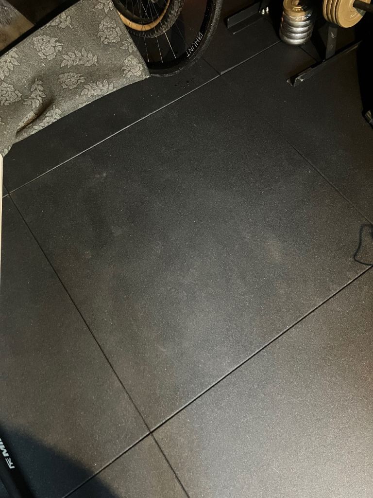 New Black Gym Floor Mats  20mm thick 