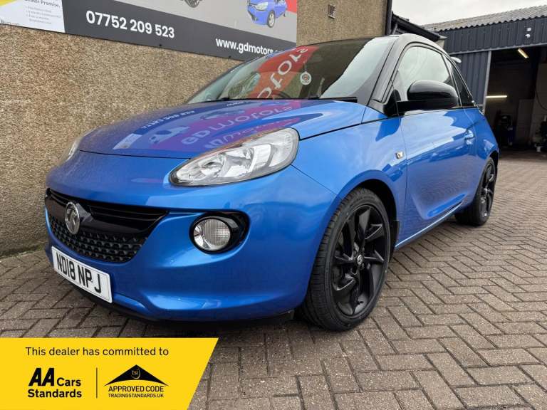 image for 2018 Vauxhall ADAM 1.2i Energised 3dr HATCHBACK PETROL Manual