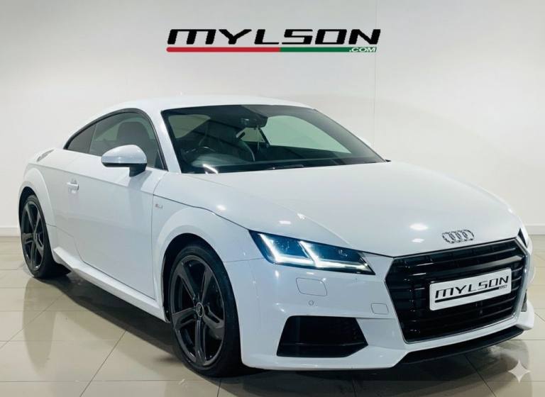 AUDI TT 2.0 TDI ULTRA S LINE COUPE *ULEZ OK* DIESEL MANUAL 184 2016 MK3 WHITE