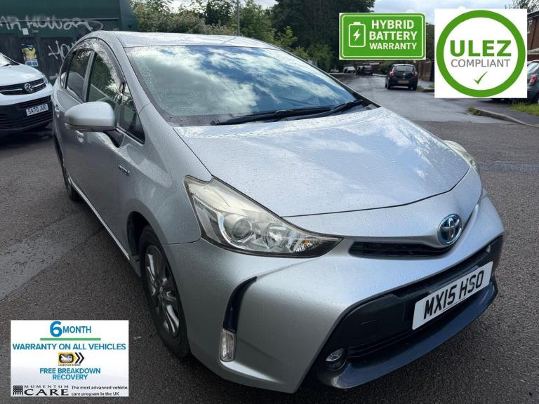 Toyota Prius+ 1.8 VVT-h Excel MPV 5dr Petrol Hybrid CVT Euro 6 (s/s) (136 ps) Petrol/Electric Hyb...