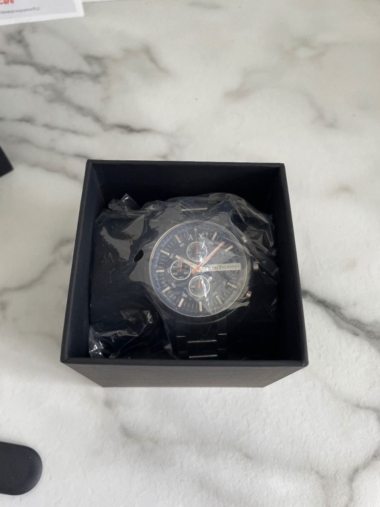 Armani Exchange silver watch