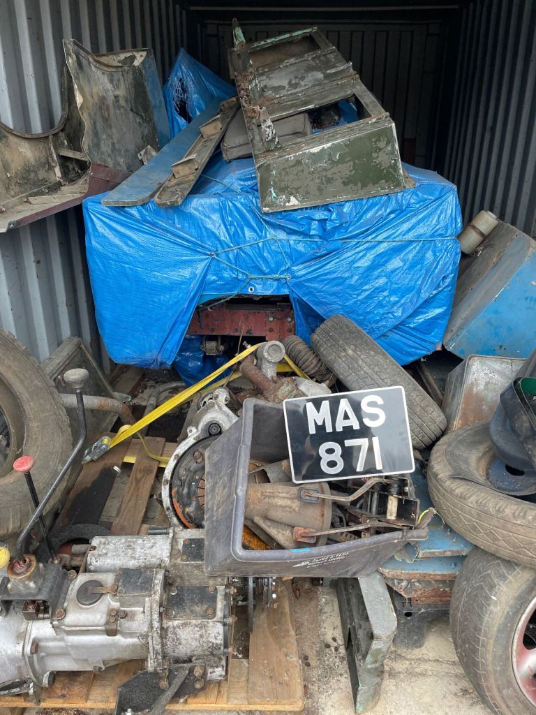 MAS871 personalised number plate