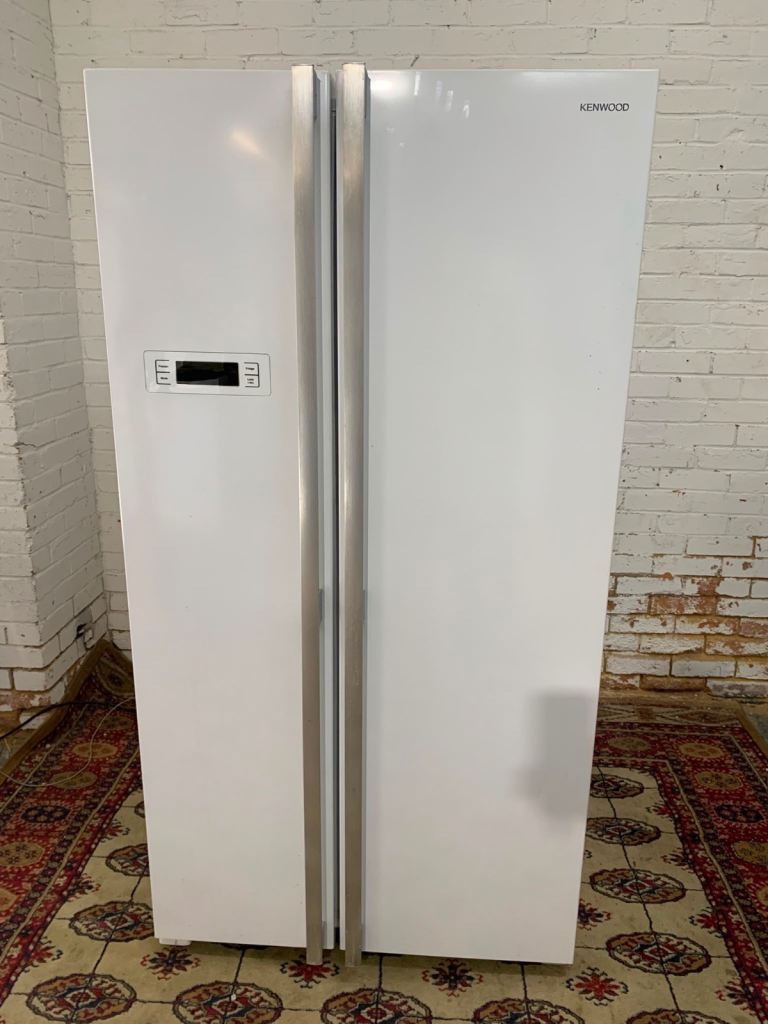 ✅🚚Beautiful Kenwood Non Plumb White American Fridge Freezer