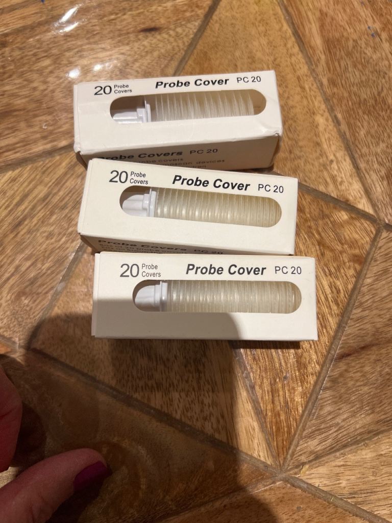 Probe cover thermometer 