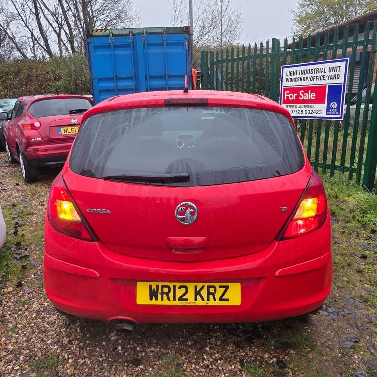 VAUXHALL CORSA D SXi EDITION FACELIFT 1.2 PETROL YEAR 2012 £35 ROAD TAX PER YEAR 12 MONTHS MOT