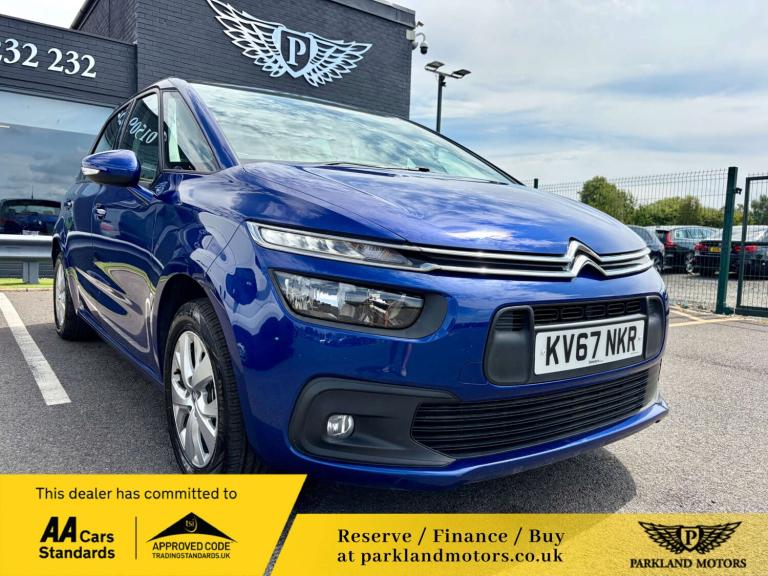2017 Citroen C4 Picasso 1.6 C4 Picasso Touch Edition Blue HDi S/S 5dr MPV Diesel Manual