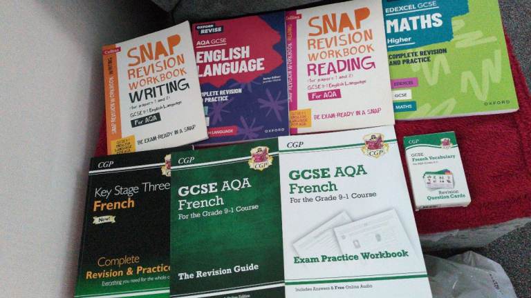 GCSE revision booklets 
