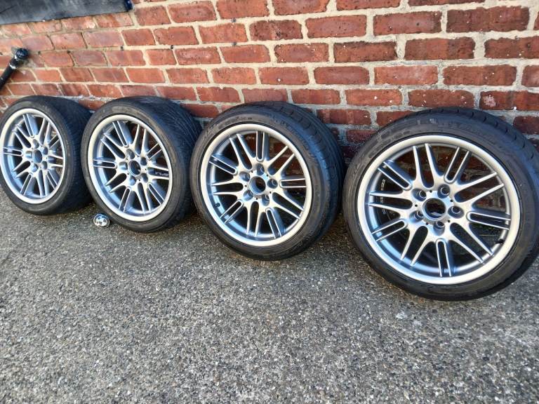 BMW M5 style alloys 18” newly refurbished