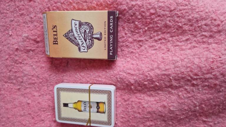 Bells playing cards limited edition still sealed 