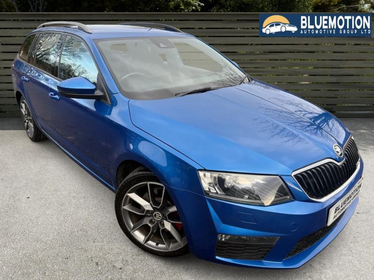 ✿2016/66 Skoda Octavia 2.0 TDI VRS DSG, Estate, Blue ✿AUTOMATIC ✿NICE EXAMPLE✿