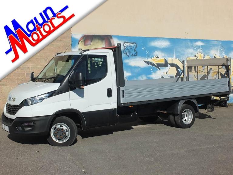 2022 Iveco Daily 35C14, DROPSIDE with TAIL LIFT & AIR CON